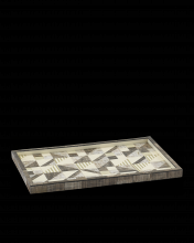  1200-0371 - Modernist Bone & Horn Tray