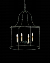  9160 - Fitzjames Large Black Lantern