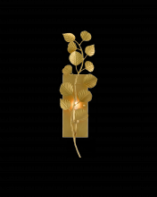  5000-0189 - Golden Eucalyptus Wall Sconce