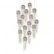 Currey 9000-1029 - Medusa 15-Light Round Multi-Drop Pendant