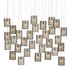 Currey 9000-1052 - Regatta 30-Light Linear Multi-Drop Pendant