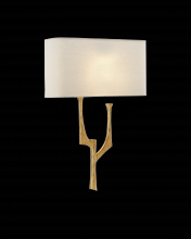  5000-0183 - Bodnant Gold Wall Sconce, Left