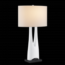  6000-0853 - La Porta White Table Lamp