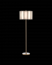  8000-0090 - Daze Brass Floor Lamp