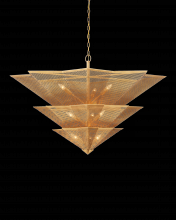 Currey 9000-0359 - Hanway Gold Chandelier