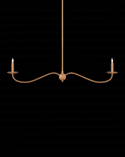  9000-1127 - Saxon Linear Tan  Chandelier