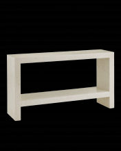  2000-0039 - Carson Ivory Terrazzo Console Table