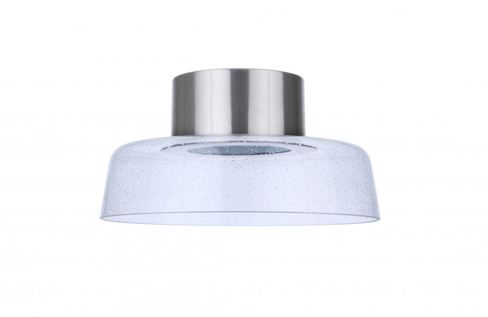 Centric 12.5" LED Flushmount in Brushed Polished Nickel