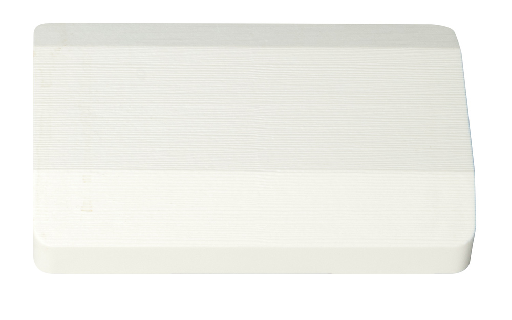 Basic Tapered Rectangle Chime in White