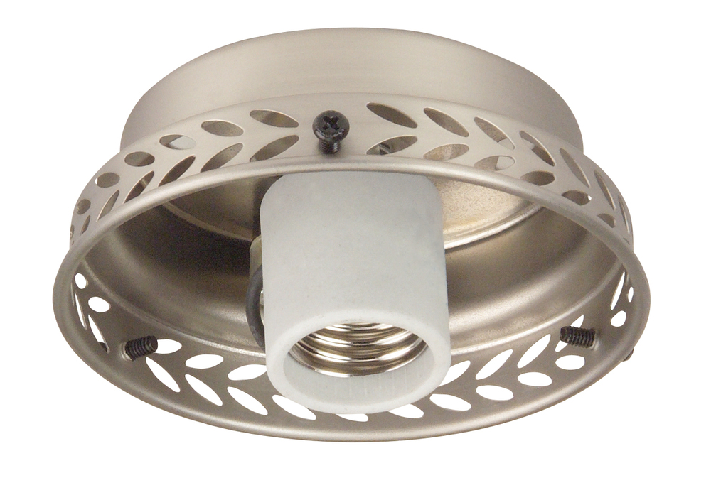 Universal 1 Light Fitter in Brushed Satin Nickel