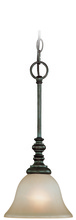  24221-MB - Barrett Place 1 Light Mini Pendant in Mocha Bronze