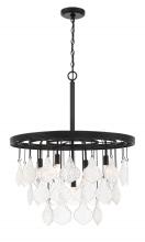  P981FB5 - Vesi 5 Light Pendant in Flat Black