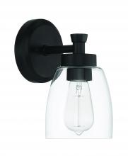 Craftmade 12705FB1 - Henning 1 Light Sconce in Flat Black