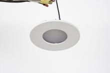  X9105-W-LED - Low Profile 1 Light 4.63" LED Flushmount in White