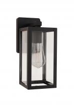  ZA7104-TB - Harris 1 Light 12.13" Outdoor Lantern in Textured Black