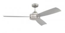 Craftmade INS54BNK3 - 54" Inspo in Brushed Polished Nickel w/ Brushed Nickel Blades