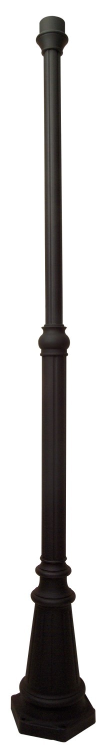  Z8980-TB - 80" Pad Mount Post in Textured Black