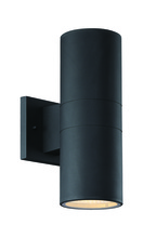  ZA2120-TB-LED - Pillar 1 Light Up/Down Outdoor LED Wall Lantern in Textured Black