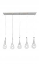  E23125-18PC - Larmes LED-Linear Pendant 525 lms 3000k