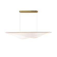  E24716-144GLD - Manta-Linear Pendant